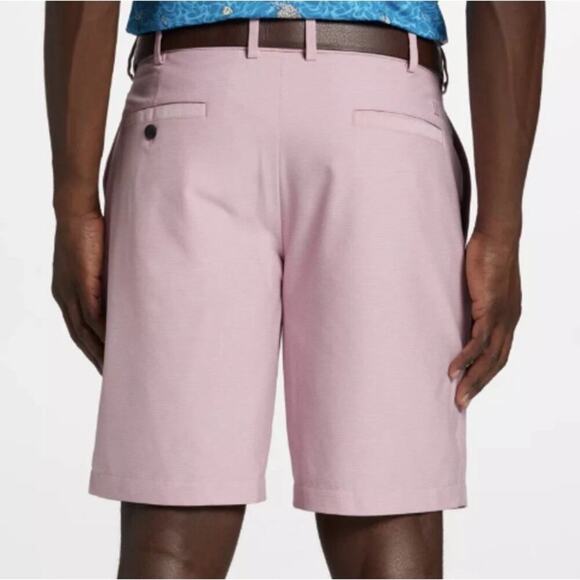 Walter Hagen Men's Rose Water 9" Performance 11 Micro Lines Golf Shorts Size 42 - Picture 2 of 9